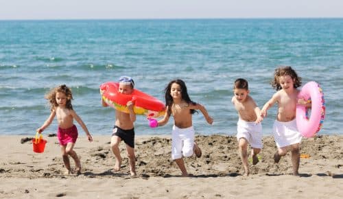Strand verbrand